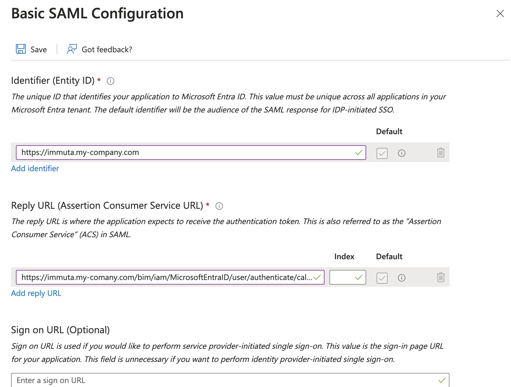 Basic YAML config