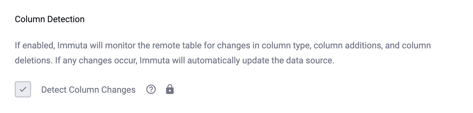 Column Detection