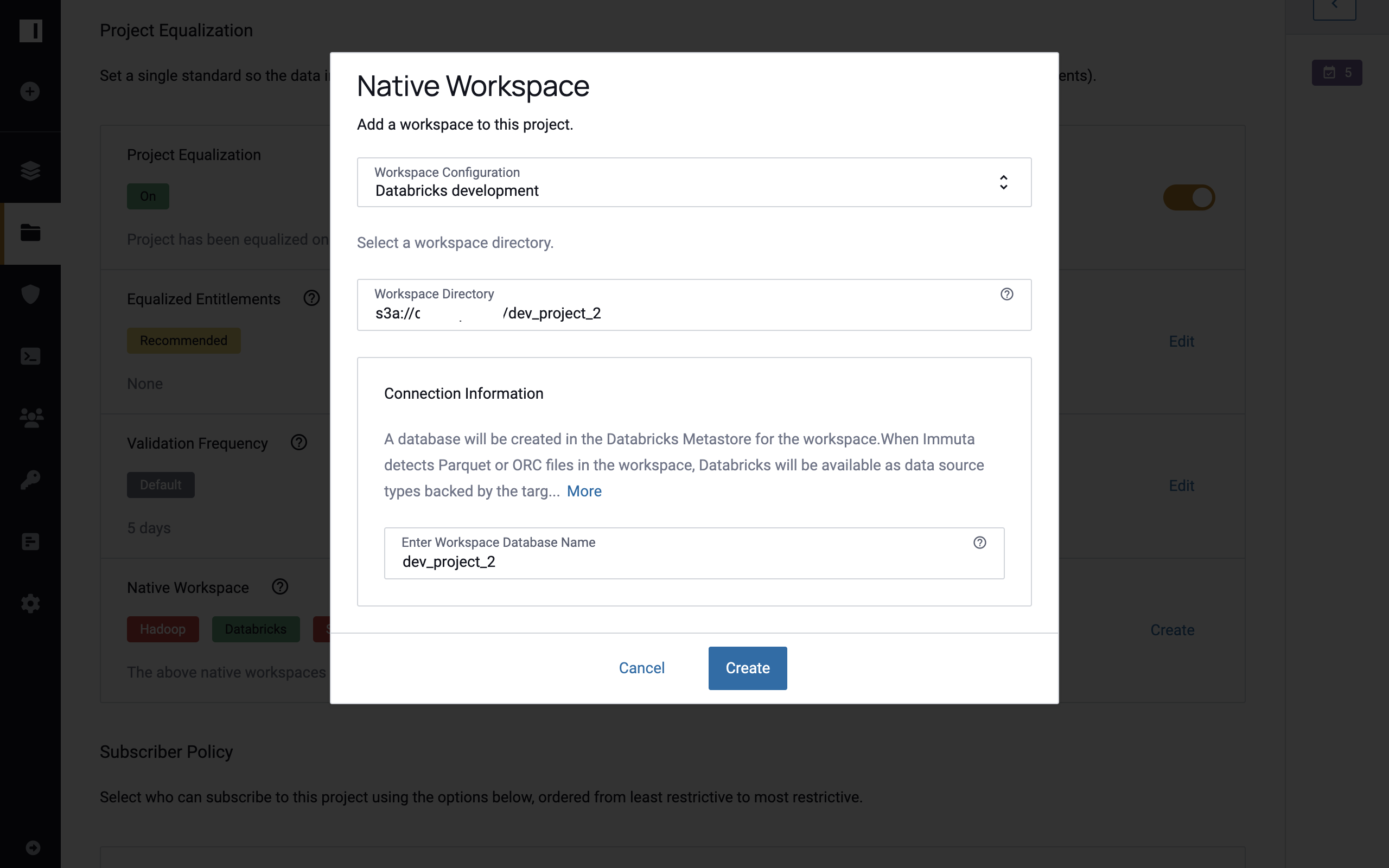 Databricks Native Workspace